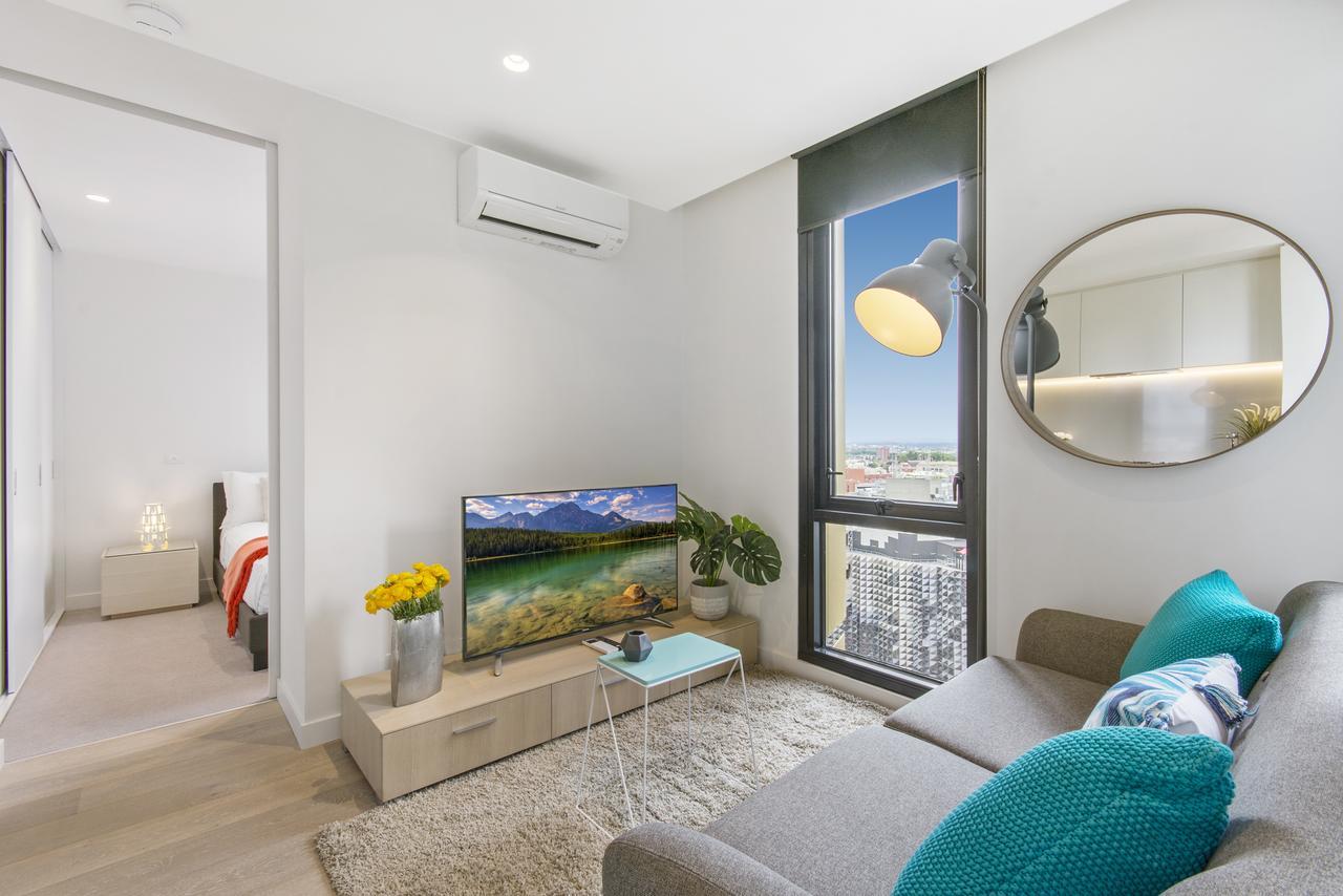 Melbourne Empire Apartments เมลเบิร์น ภายนอก รูปภาพ